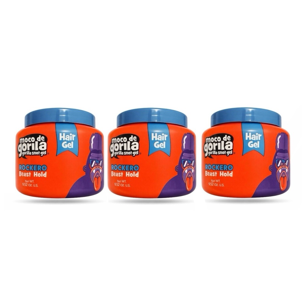 Moco de Gorila - Rockero Beast Hold Hair Gel (9.52 oz) - Strong Hold
